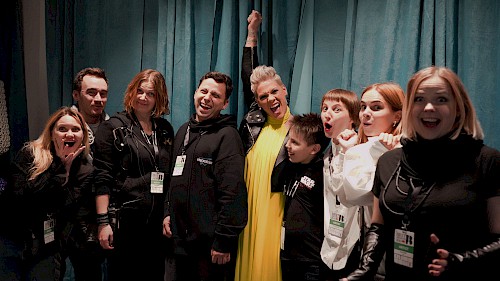 P!nk x BRIT Awards 2019 - Water Projection Performance_3 P!nk x BRIT Awards 2019 - Water Projection Performance_3